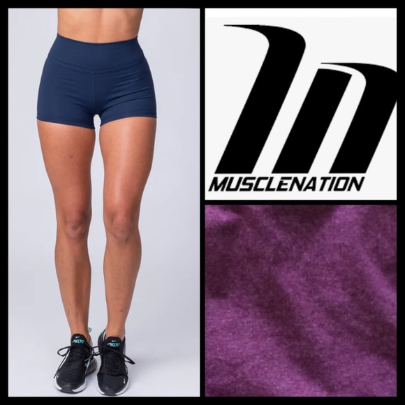 NWOT Muscle Nation Signature Scrunch Booty Shorts - Picture 3 of 9